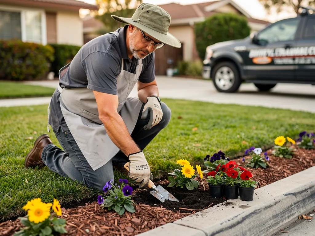 Flower Bed Installation