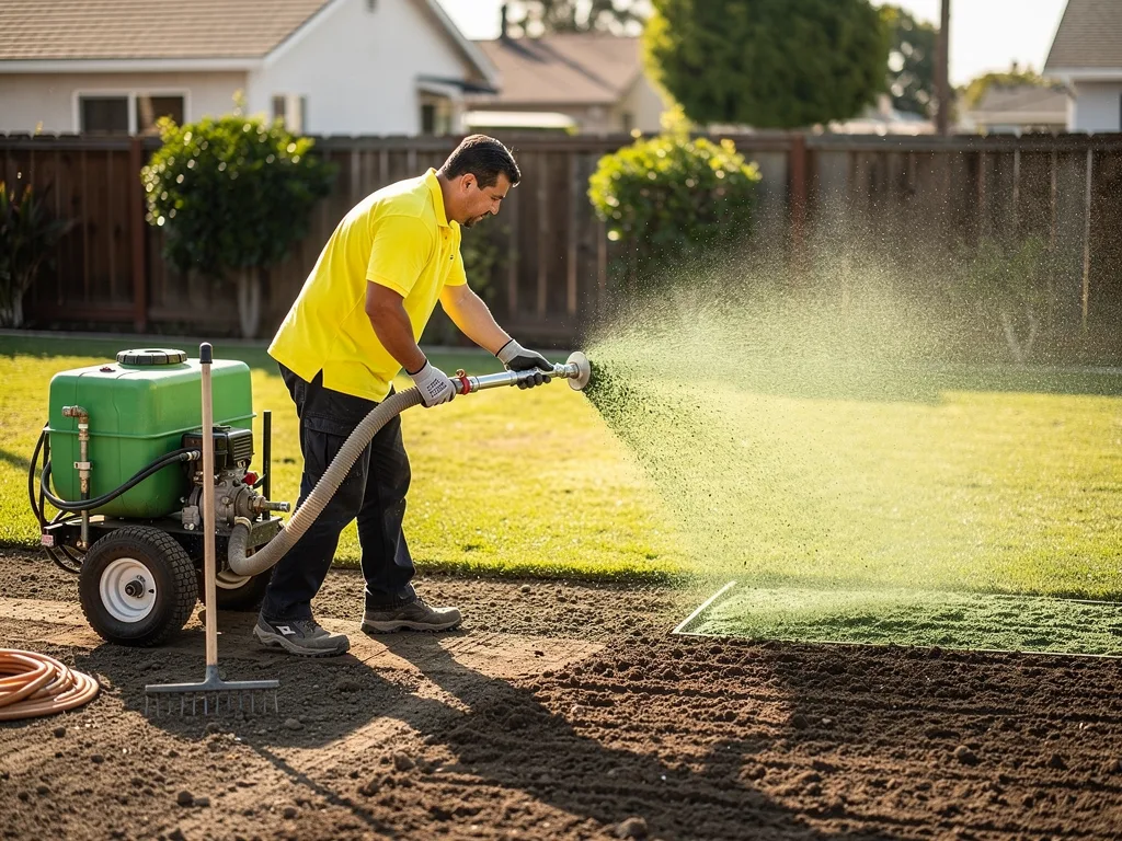 Hydroseeding