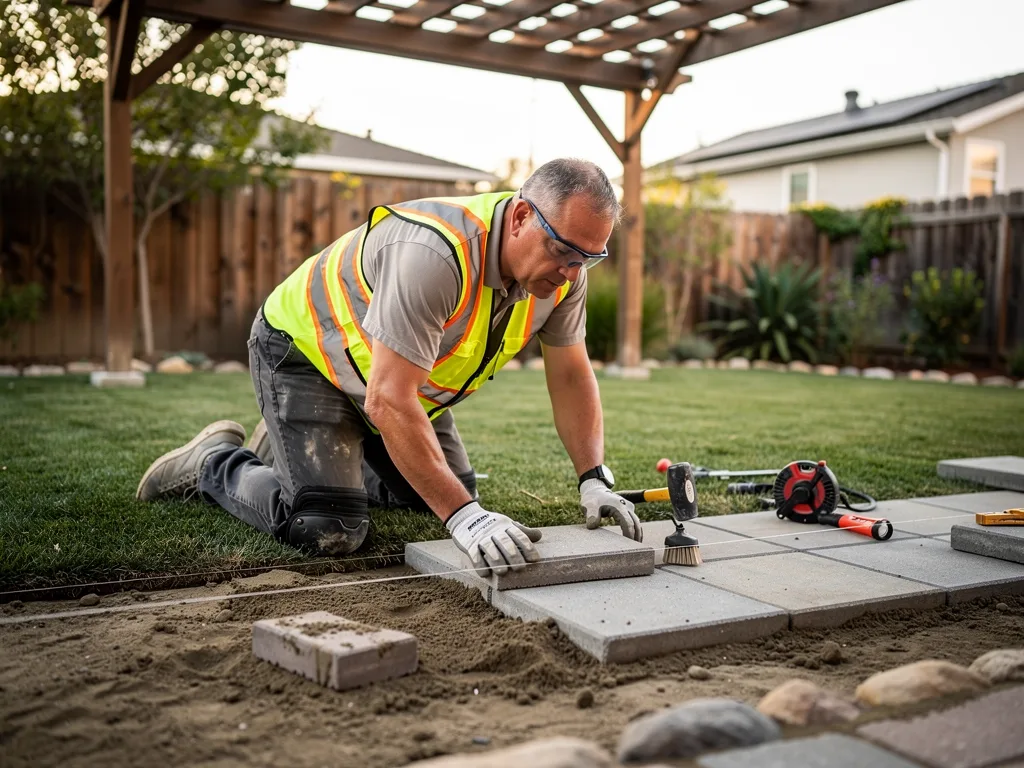 Paver Patio Installation